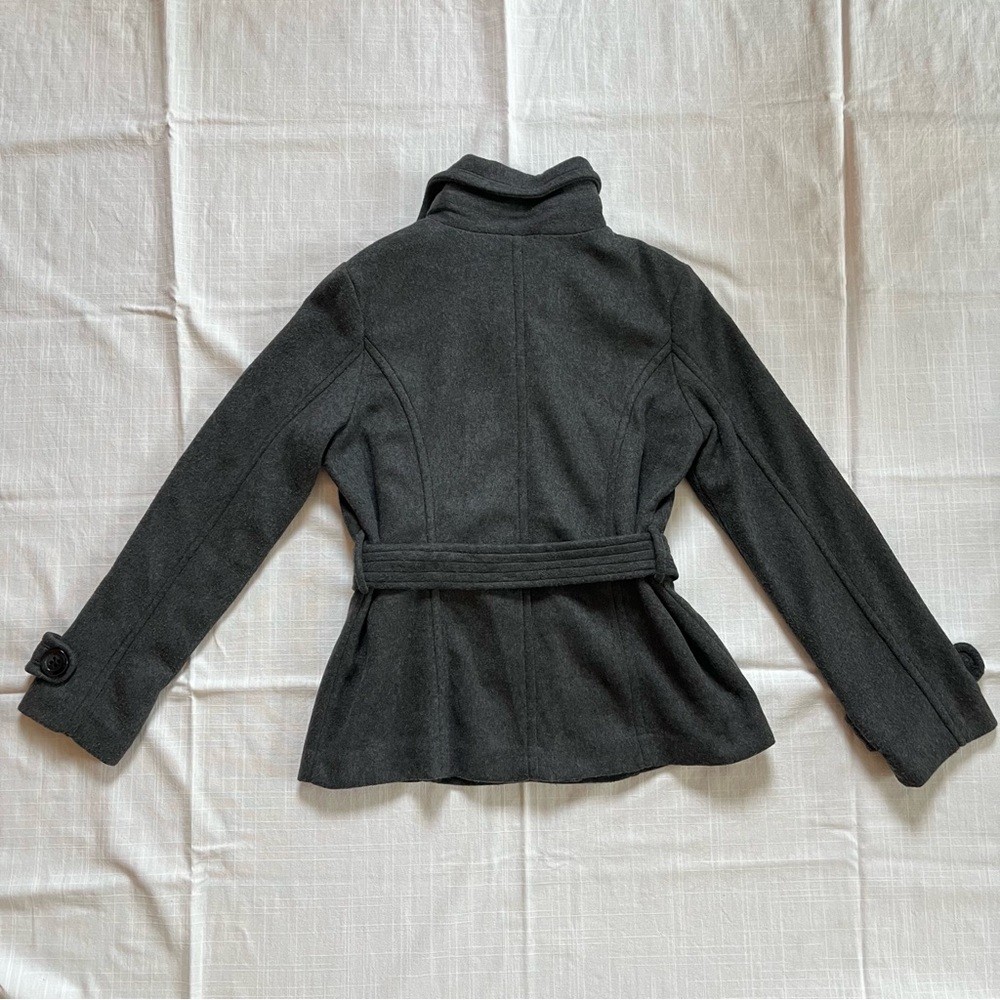Be Cool Basic Gray Coat Size Large - image 2